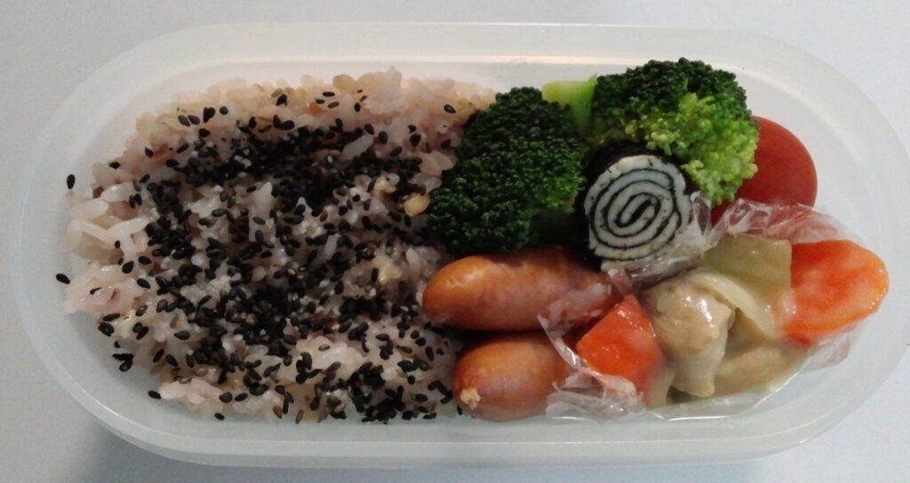 シチューの具材でお弁当