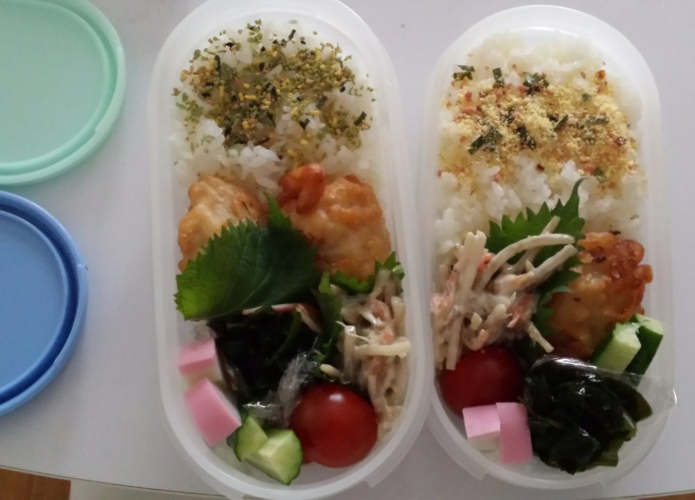 二人分のお弁当