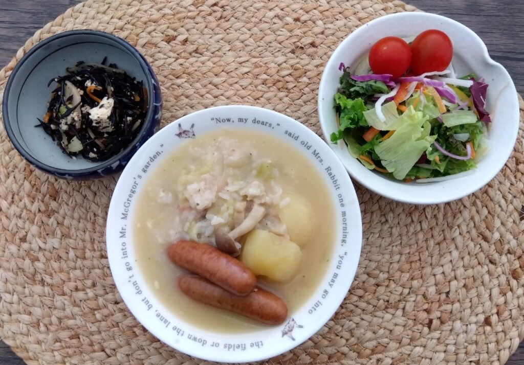 ポトフの翌日のランチ